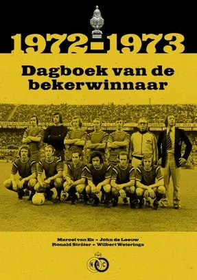 1972-1973 Dagboek van de bekerwinnaar Tijdelijk Beschikbaar