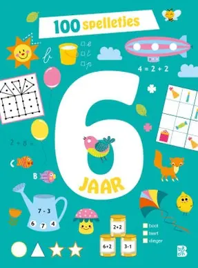100 spelletjes 1 - 100 spelletjes voor 6-jarigen Beperkt Aanbod