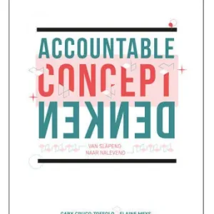 Accountable conceptdenken Beperkt Aanbod