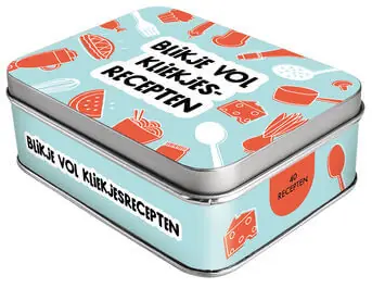 Snelle Levering Blikje vol kliekjesrecepten