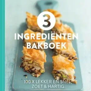 3 ingrediënten bakboek (e-book) Superprijs
