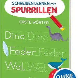 Schreiben lernen mit Spurrillen - Erste Wörter Bestseller