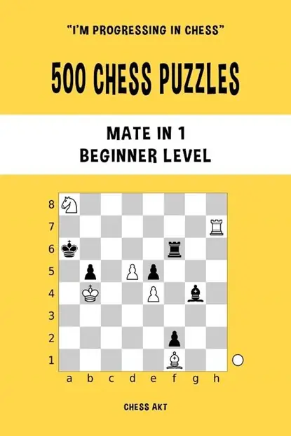 500 Chess Puzzles, Mate in 1, Beginner Level Op = Op