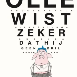 Olle wist zeker dat hij geen bril nodig had Direct Verzonden