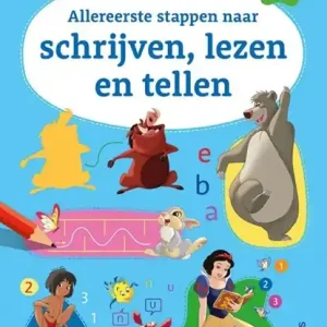 Aanbieding Allereerste stappen naar schrijven, lezen en tellen 4-5 jaar
