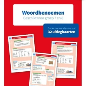 Woordbenoemen Grammatica geschikt voor groep 7 en 8 Beperkte Voorraad