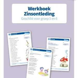 Zinsontleding Werkboek Grammatica voor groep 5 en 6 Exclusieve Aanbieding