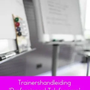 Trainershandleiding 'Professioneel Telefoneren' Korting