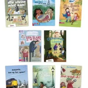Pakket Toneellezen groep 4 (8 titels) Uitverkoop