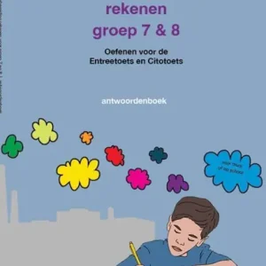 Toets voorbereiding rekenen groep 7 & 8 Antwoordenboek Lage Prijs