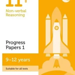 11+ Non-verbal Reasoning Progress Papers Book 1: KS2, Ages 9-12 Gratis Retour