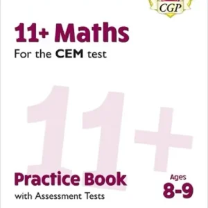 11+ CEM Maths Practice Book & Assessment Tests - Ages 8-9 (with Online Edition) Meest Verkocht