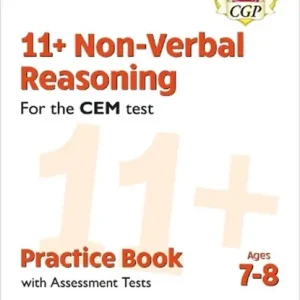 11+ CEM Non-Verbal Reasoning Practice Book & Assessment Tests - Ages 7-8 (with Online Edition) Hete Deal