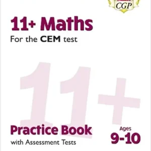 11+ CEM Maths Practice Book & Assessment Tests - Ages 9-10 (with Online Edition) Superprijs