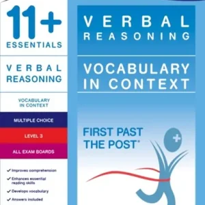 11+ Essentials Verbal Reasoning: Vocabulary in Context Level 3 Flitsaanbieding