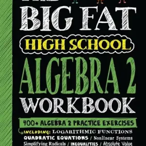 Aanbieding The Big Fat High School Algebra 2 Workbook
