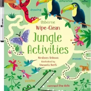 Wipe-Clean Jungle Activities Speciale Aanbieding