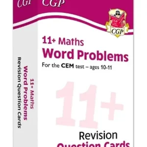 11+ CEM Revision Question Cards: Maths Word Problems - Ages 10-11 Nu Kopen
