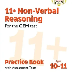 11+ CEM Non-Verbal Reasoning Practice Book & Assessment Tests - Ages 10-11 (with Online Edition): for the 2025 exams Flitsaanbieding