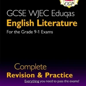 Weekendaanbieding New GCSE English Literature WJEC Eduqas Complete Revision & Practice (with Online Edition)