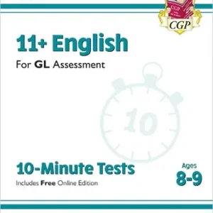 11+ GL 10-Minute Tests: English - Ages 8-9 (with Online Edition) Speciale Aanbieding
