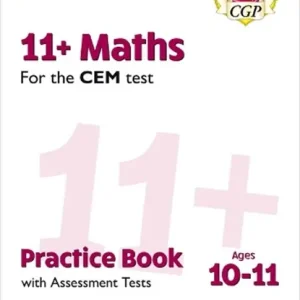 11+ CEM Maths Practice Book & Assessment Tests - Ages 10-11 (with Online Edition): for the 2025 exams Dagaanbieding